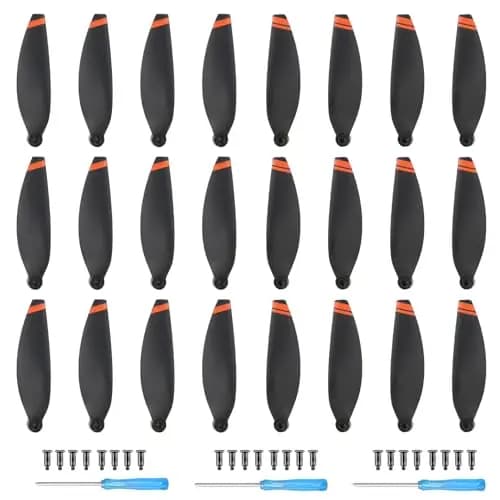 24 unidades Mini 2 hélices de repuesto para DJI Mini 2 hélices de repuesto para DJI Mini 2 bajo ruido 4726F, tornillos y destornilladores SE accesorios para drones DJI Mini 2k