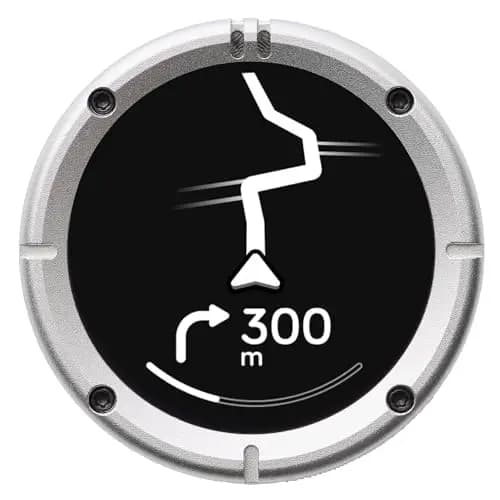 Beeline Moto II Metal - Sistema de navegación para Moto | Navegación Global |14 Tiempos Ecológicos | Protección de Control de Agua y Limpieza IP67 | Premio USB-C con Soporte de Soporte