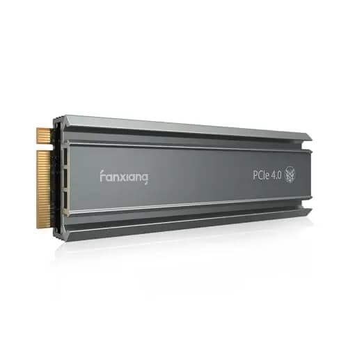 fanxiang S660 4TB PCIe 4.0 NVMe M.2 SSD Unidad Interna de Estado sólido-con disipador de Calor, QLC hasta 5000 MB/s, Compatible con PS5