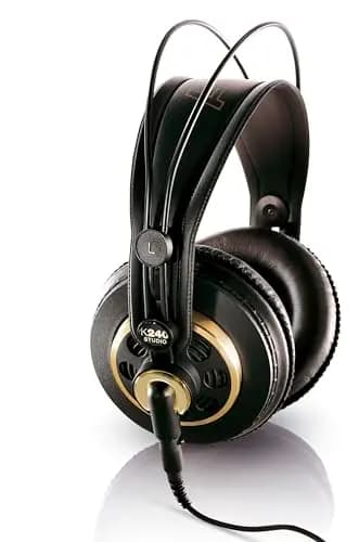 AKG K 240 Studio - Auriculares Profesional, Negro, 6,00 x 9,20 x 6,00 pulgadas