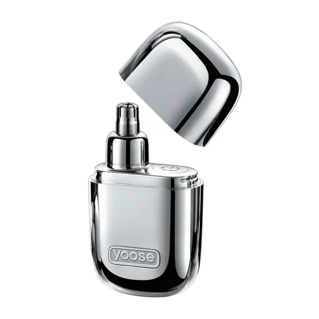 Yoose Cortapelos de Nariz Indoloro Para Hombres y Mujeres - Aleación, Impermeable IPX7, Motor Súper Silencioso de 10,000 RPM, Recargable Tipo C