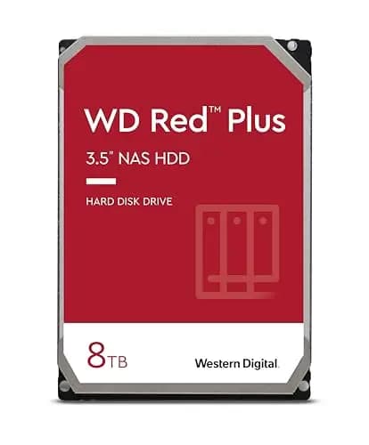 Western Digital Red Plus 3.5" 8000 GB Serial ATA III