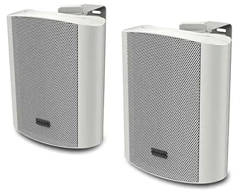 Audibax PR-52W Pareja Altavoces 100W Stereo con Soporte Blancos