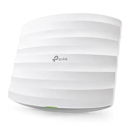 TP-Link EAP110 - Punto de Acceso Inalámbrico N300Mbps, WiFi Empresarial, Integración SND,Montable en Techo, Soporta PoE pasivo, Acceso a la Nube, Puerto Fast Ethernet