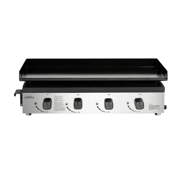 BIGHORN Plancha Grill - Barbacoa de gas – Tabletop – Portátil – 4 Quemadores