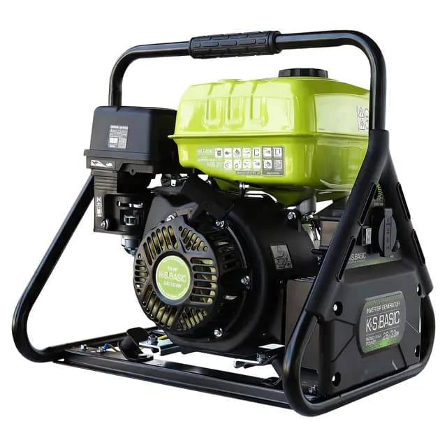 KSB 31i Generador inversor de 3,0 kW - Seguro para dispositivos sensibles - Generador de corriente de emergencia con estructura compacta - Generador inversor con bobinado de cobre
