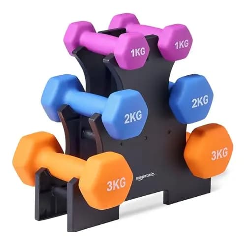 Amazon Basics Par de mancuernas de neopreno