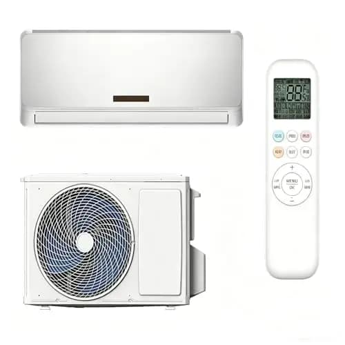 LIFEZEAL Aire Acondicionado Split de Pared 9000 BTU 2600 W, Dual Inverter WiFi, Calefacción y Refrigeración Mando a Distancia, Deshumidificador Autolimpieza Silencioso, R32 Clase A++ para Hogar