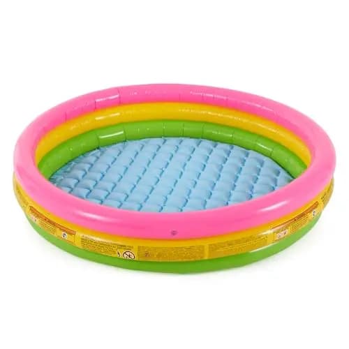 Intex Piscina Hinchable 3 Aros Sunset 147x33 cm, 275 litros (57422)
