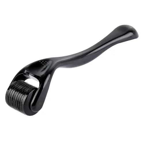 Derma-Roller Microagujas, 0.5mm Rodillo Derma Rodillo de Afeitado Mikroneedling Derma-roller Cabello Pelo Barba Herramientas de Aseo para Anti-Edad Hombre Mujeres Profesional Microagujas
