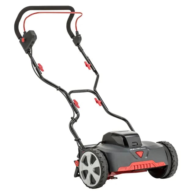 AL-KO Cortacésped helicoidal inalámbrico Razor Cut 38.6 Li HM Comfort, Ancho de Corte 38 cm, tecnología de Corte sin Contacto, para Superficies comprendidas Entre 50 y 150 m², batería y Cargador no