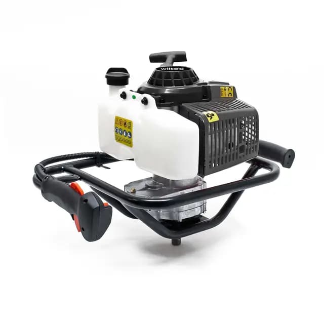 Taladro de tierra Ahoyador Motor 63cc 3CV 2.2kW Gasolina Plantador Cavahoyos Jardín Paisajística