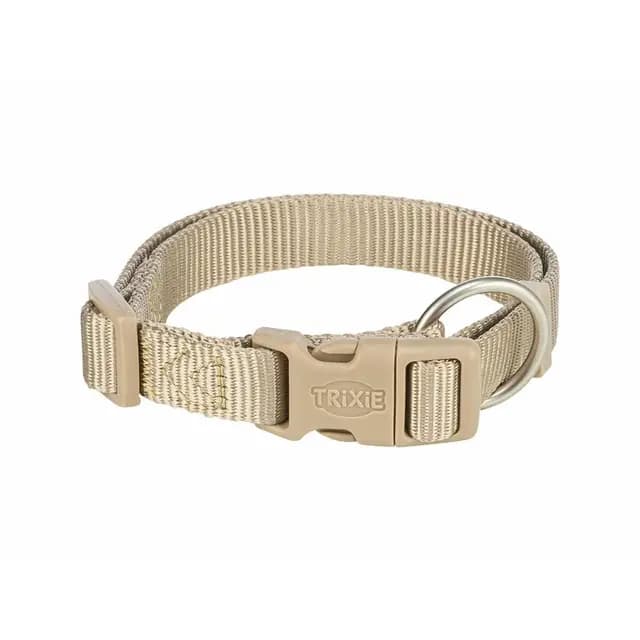 Trixie Collar Premium, S–M, 30–45 cm/15 mm, Arena – Imagen 1