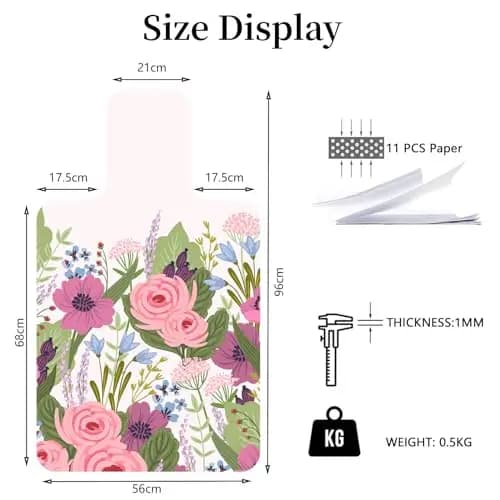 FANSU Esterilla de Pilates Pilates Reformer Mat de Gamuza Plegable Pad Antideslizante Portátil Pilates Mat para Yoga, Viajes, Entrenamiento