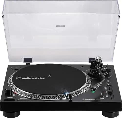 Audio-Technica LP120xBTUSB Giradiscos de Tracción Directa (Bluetoothj y USB) Negro
