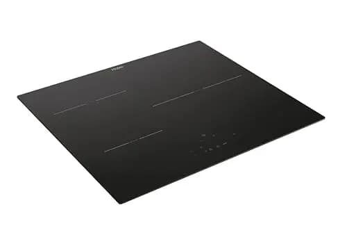 Haier Series 2 HAI633CD/E1 Placa de Inducción, 3 Zonas de Cocción, Ancho 60cm, Controles Independientes, Potencia total 7,4kW, 9 niveles de potencia + Booster, Zona Paellero de 29 cm, Negro