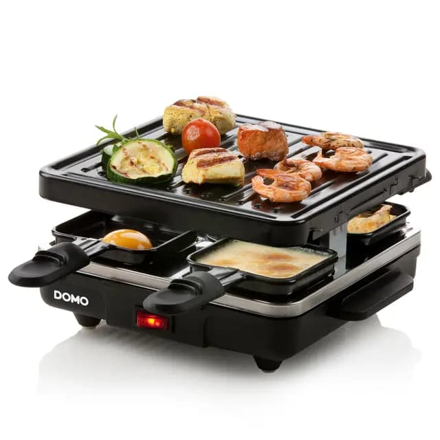 domo do9147g raclette 4 personas