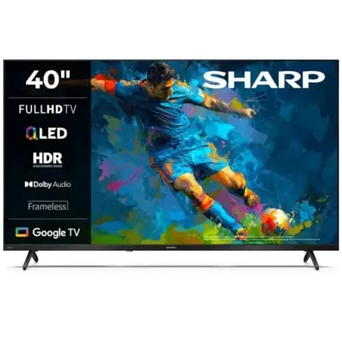 Sharp 40HF3365E Televisor QLED 40 Pulgadas FHD Google TV