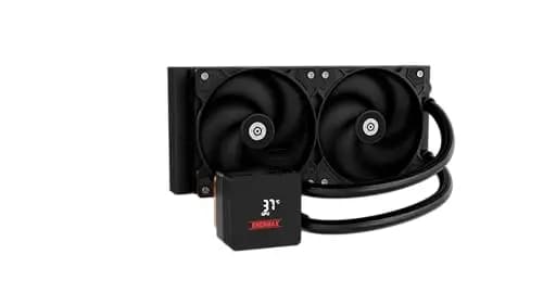 ENERMAX LIQMAX IV 240 mm AIO CPU de refrigeración por agua, cámara doble, TDP 360 W +, Intel LGA 1851/1700/115x/2066, AMD AM5/AM4, pantalla digital, 2 ventiladores de flujo de rendimiento PWM de 120