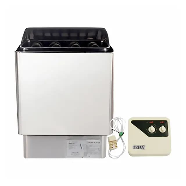Estufa de Sauna 9KW, generador for ducha, calentador acero inoxidable, horno seco, calefacción doméstica Calefacción de espacios(9kw,Knob remote control)