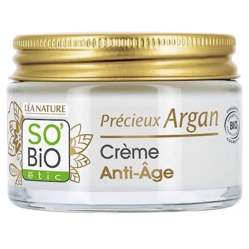 SO'BiO étic Précieux Argan Crème de Jour Anti-Age