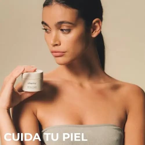 ALKEMY Crema Facial Antiarrugas con Colágeno y Ácido Hialurónico, acción antiedad con efecto lifting, hidratante, reafirmante para todo tipo de piel, Cosmética Natural, Dermatológicamente Testada 50ml