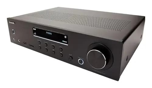 Aiwa AMR-200DAB/BK: Amplificador, Receptor AV Dab+, con Bluetooth 5.0, 200W, Puerto USB, Lector Tarjeta SD. Color: Negro