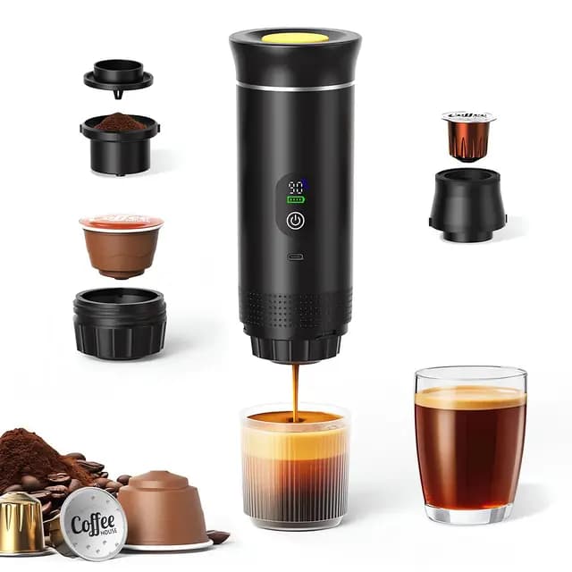Gubbett SX2.0 Cafetera Espresso Portátil 3 en 1