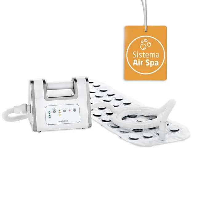medisana BBS Masajeador de burbujas, Bañera con alfombrilla de burbujas, Alfombrilla de hidromasaje, Incl. Dispensador de aromas, 3 niveles de intensidad, Función temporizador, Spa para el hogar