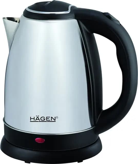 Hagen - Acero inoxidable - Hervidor eléctrico - sin cable - 1,8L HA5525-SIL-Plata