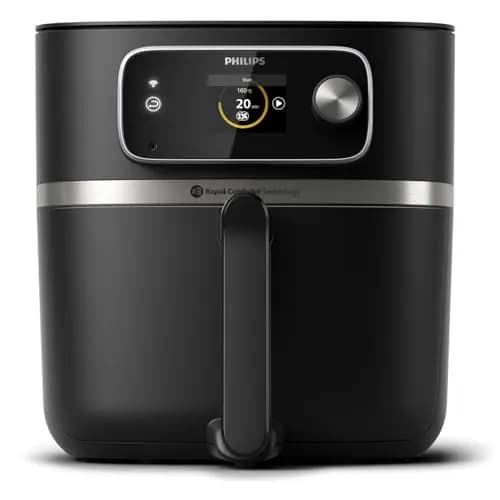 Philips 7000 Series HD988090 Fryer Single 83 L 2200 W Hot Air Fryer Black Stainless Steel