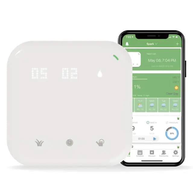 Controlador de riego inteligente Netro Spark con wifi, previsión meteorológica, acceso remoto (16 zonas)