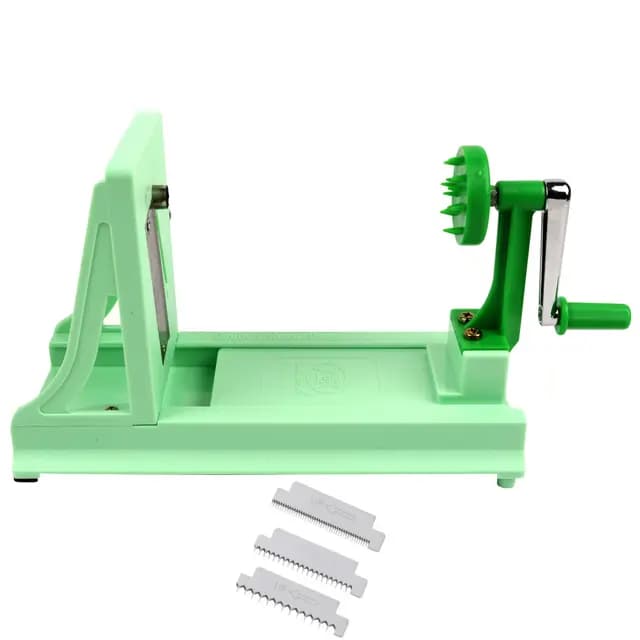 Vollum VTS01 Espiralizador de Verduras Manual 4 Cuchillas