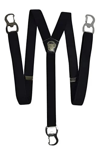 Tirantes En Forma De Y Con Abridor De Botella De Cerveza Y Clips De Mosquetón - 2.5 cm