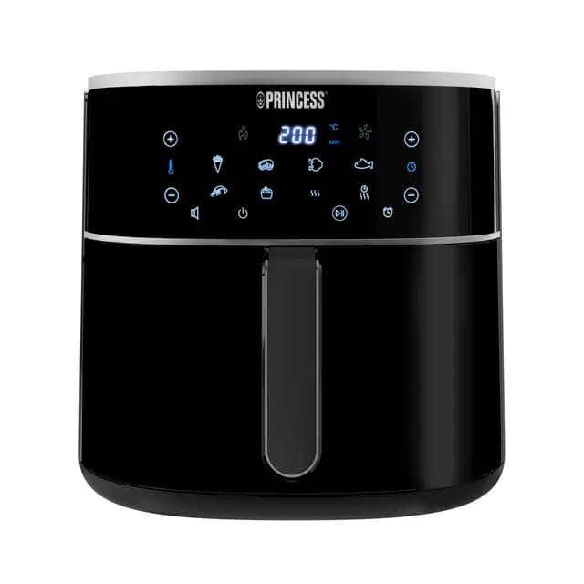 Princess Freidora de aire digital - Capacidad del recipiente variable - Máximo 8 L - 6 programas preestablecidos - Menos aceite - Pantalla digital - 182254