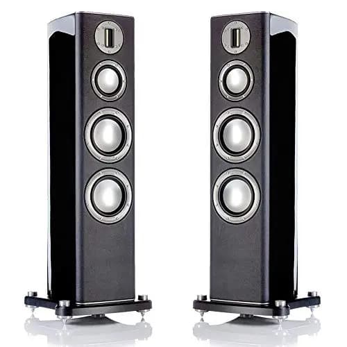 Monitor Audio - Altavoces de columna Bronce BR5 Walnut