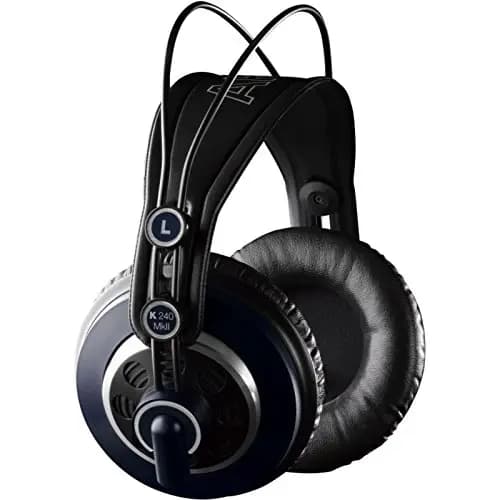 AKG K240 MKII Auriculares de Estudio circumaurales semiabiertos Profesionales