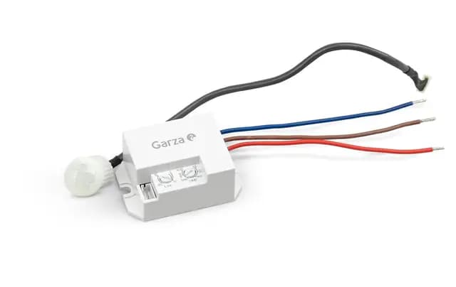 Garza - Detector de Movimiento Infrarrojo Integrable, con ángulo de detección 360º