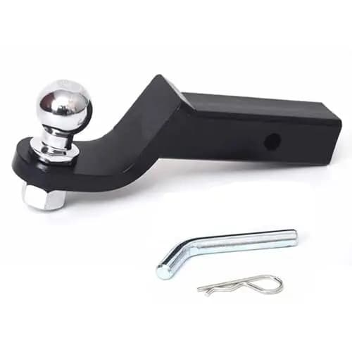 YancioG - Juego de barra de remolque de acero para remolque, 5 cm, para remolque, SUV, camión, Dirt Bike
