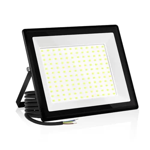 Focos LED Exterior 150W Industrial 16500LM 6500K Luz Día IP66 Impermeable, Disipación Térmica Eficiente, Ahorro 85% Proyector led exterior para Patios/Jardines/Almacenes/Garajes (1pcs)