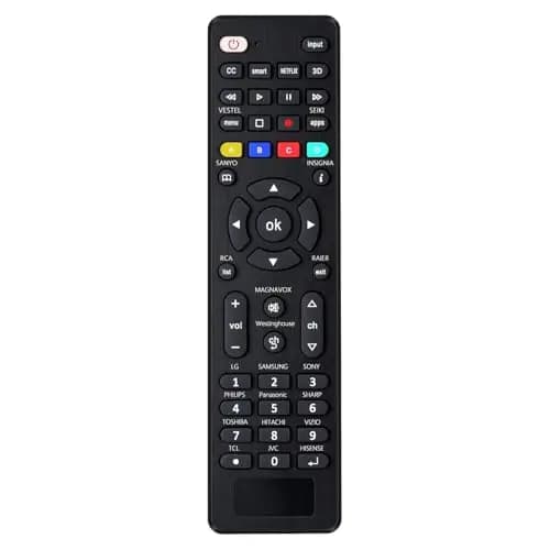 Mando Universal para Samsung, Hisense, LG, Sony, Panasonic, HAIER, Toshiba, Philips, TCL, Hitachi Smart TV