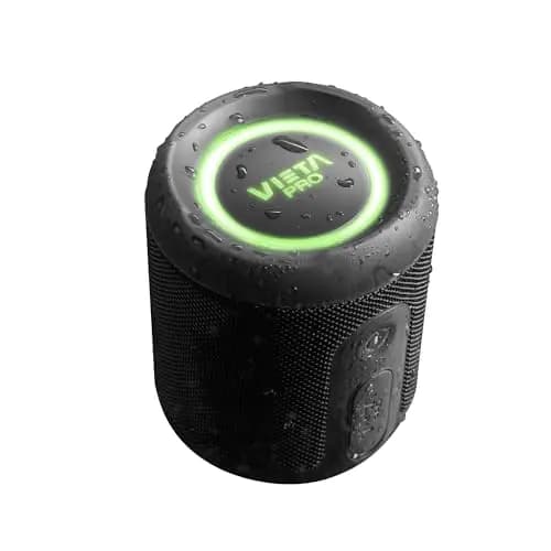 Vieta Pro Easy 4 Altavoz Bluetooth Potente 25W Portátil e Impermeable IPX7 con Luces RGB y Botones Retroiluminados. Speaker Batería 13h, Compatible Alexa, TWS, USB-C