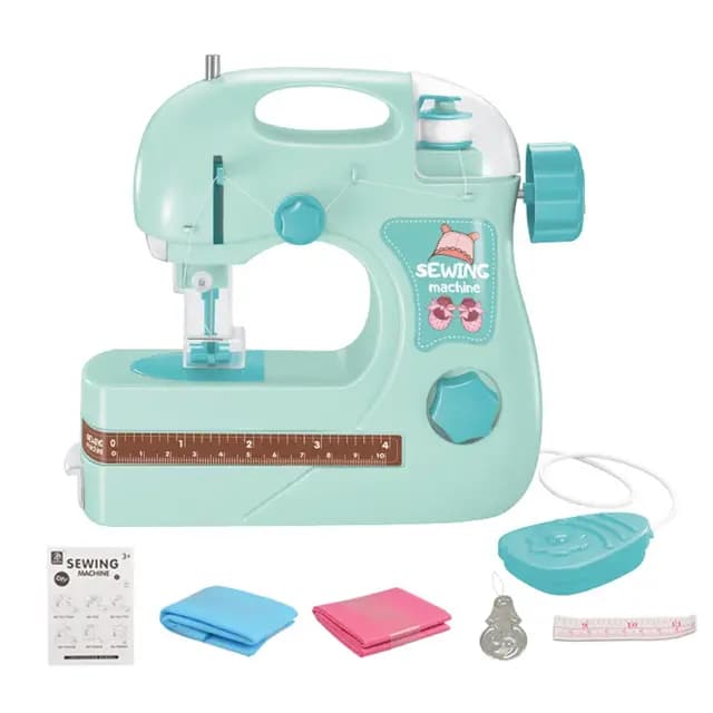 Coser para Principiantes: Coser para niños 8 a 12 años, Coser portát para niños Doble Velocidad, Kit Costura para niños, niñas, hogar, Viajes, Rosa