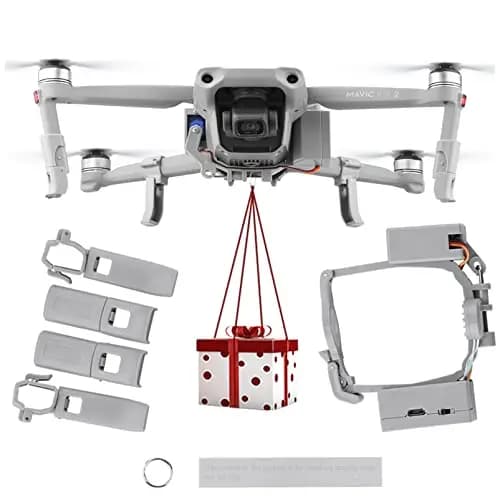 WANGCL Drone Delivery Device Air Drop Launcher Drop Device System Kits para Publicidad Pesca Boda etc. Apto para DJI MAVIC AIR 2 Drone Accesorios – Imagen 1