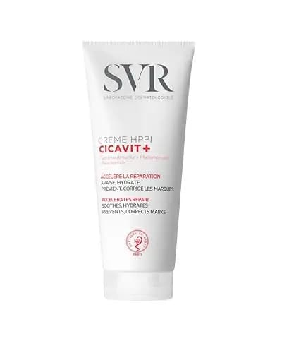 SVR – CICAVIT+ Crème HPPI – Crema reparadora calmante anti-marcas – Repara, calma y previene las marcas – Para piel irritada y debilitada – 94% de ingredientes de origen natural – 100 ml