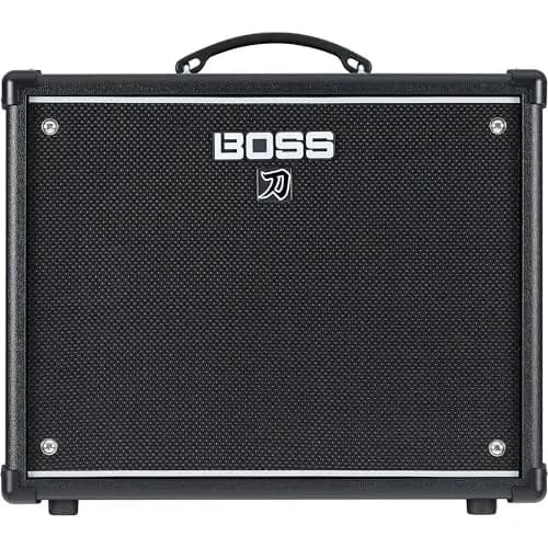 BOSS Katana-50 Gen 3 Amplificador de Guitarra | Compacto Amplificador Combo de 50 vatios | Altavoz a Medida de 12” | Sonido Tube Logic evolucionado | 12 perfiles de Amplificador