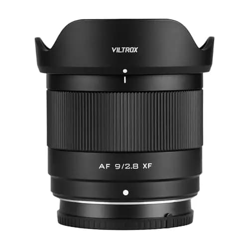 VILTROX 9mm f2.8 Fuji, AF 9mm f2.8 Air para Montura X,Objetivo con Enfoque automático Ultra Gran Angular APS-C Compatible con Fuji X-T5 X-S20 X-E5 X-T30 II X-T4 X-H2S X-S10 X-E4 X-Pro3 X-T3 X-T50 X-M5