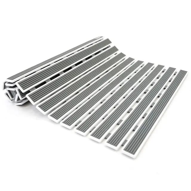 Tatkraft Bond Alfombrilla Antideslizante para Bañera, Ducha o Baño, Hecha de PVC con 126 Ventosas, 62 x 40 cm