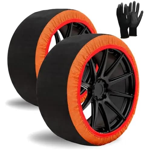 SNOWGO PRO - Juego de 2 cadenas textiles para nieve - Talla XS a XXL - Homologado 16662-1 Europa - Adecuado para vehículos 4x4, vehículos eléctricos, vehículos comerciales <3,5T. (SNOWGO PRO, XXL)