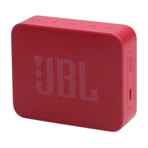 JBL GO Essential 2, Altavoz Bluetooth portátil con Sonido Pro, hasta 5 Horas de autonomía, Resistente al Agua IP67, Rojo